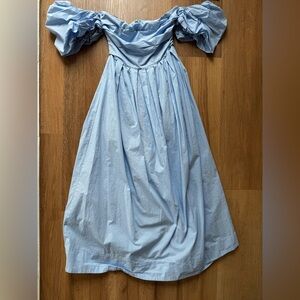 Petal & Pup Solana Off The Shoulder Cotton Dress